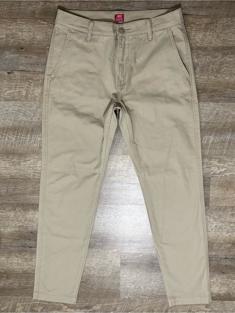 Levi's XX Chino Pants Men's 31X32 Khaki Tan Slim Taper Casual Golf Preppy